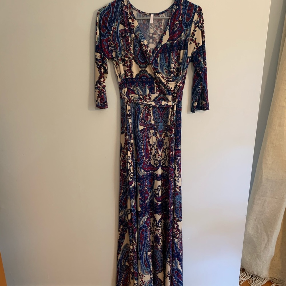 PinkBlush Maternity Maxi Dress Medium